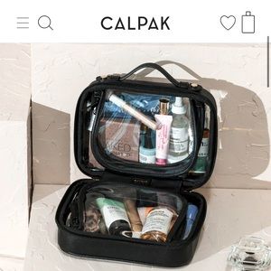 CalPak Mini Clear Cosmetics Case - Black